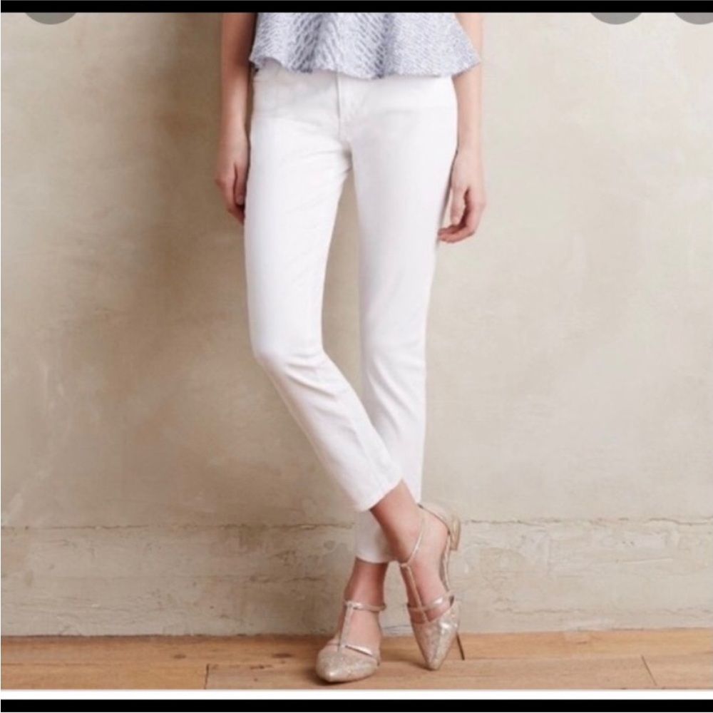 AG Stevie white jeans